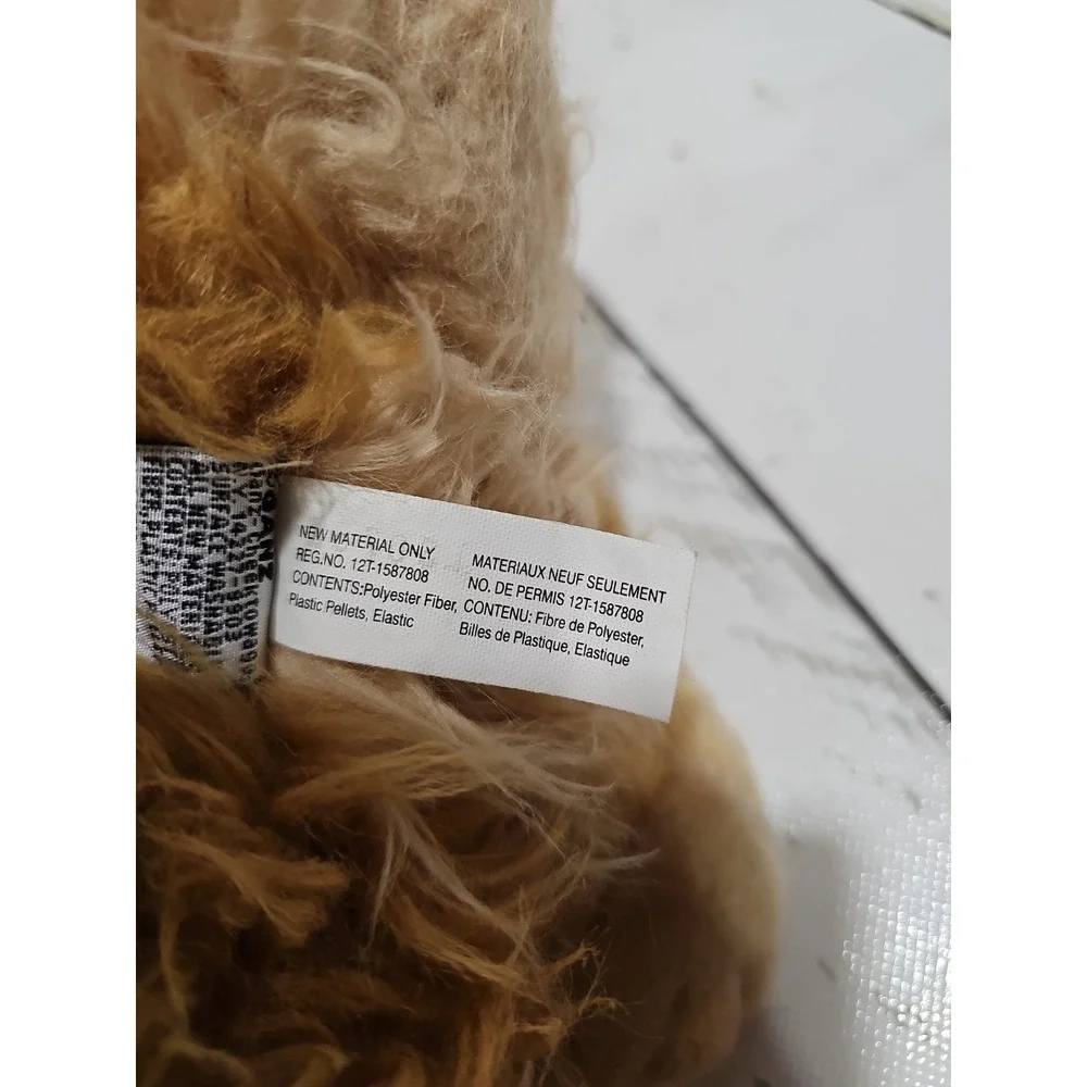 GANZ Webkinz Signature Pomeranian Dog Plush REALISTIC Long Hair Toy NO CODE 14